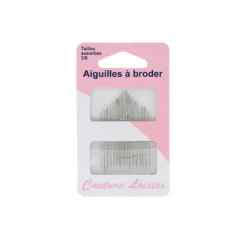 Aiguilles à Broder – Tailles 3 à 9