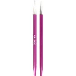 Aiguilles à tricoter Knit pro : Circulaire, Interchangeables, Standard, "zing" 5mm