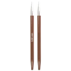 Aiguilles à tricoter Knit pro : Circulaire, Interchangeables, Standard, "zing" 5,5mm