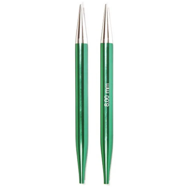Aiguilles à tricoter Knit pro : Circulaire, Interchangeables, Standard, "zing" 8mm