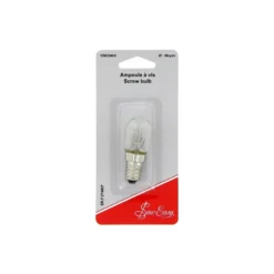 Ampoule à vis pour machine à coudre