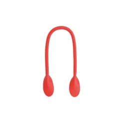 Anses de sac patte d'éléphant coloris rouge - 60 cm
