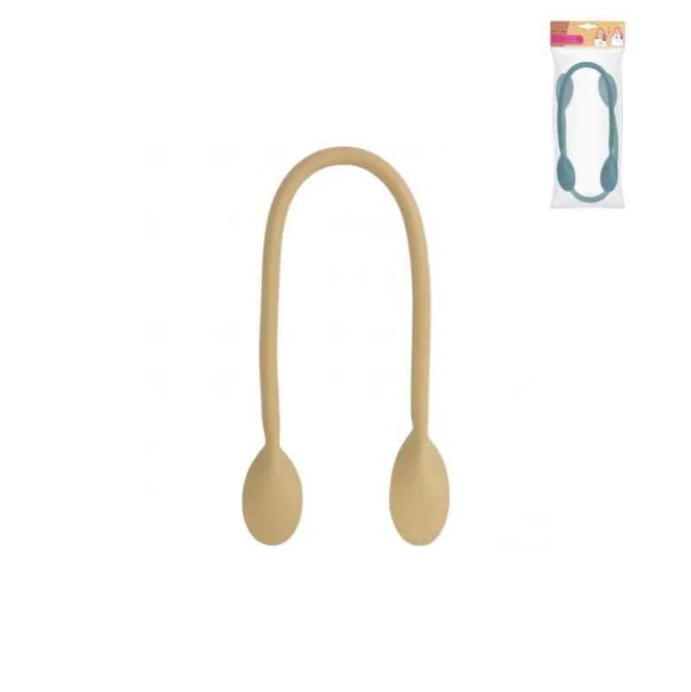 Anses de sac patte d'éléphant coloris beige - 60 cm