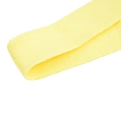 Bande pour embout de manche de polo jaune - OEKO TEX - 143cm