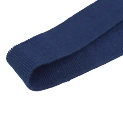 Bande pour embout de manche de polo bleu marine - OEKO TEX - 143cm