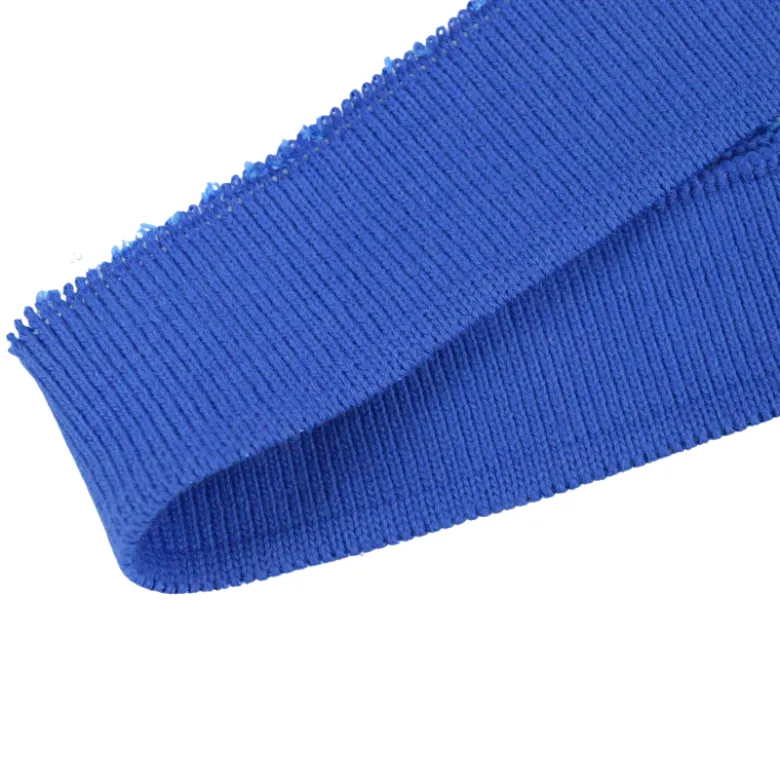 Bande pour embout de manche de polo bleu royal - OEKO TEX - 143cm