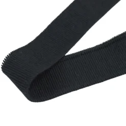 Bande pour embout de manche de polo Noir - OEKO TEX - 143cm