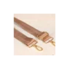 Bandoulière Sangle bicolore 40mm - Beige