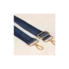 Bandoulière Sangle bicolore 40mm - Bleu marine
