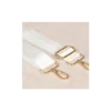 Bandoulière Sangle bicolore 40mm - Blanc