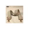 Bandoulière Sangle ethnique croix noir et blanc - 40mm