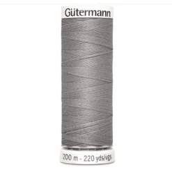 Bobine de Fil pour tout coudre Gutermann 200 m - N°495 gris clair