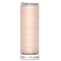 Bobine de Fil pour tout coudre Gutermann 200 m - N°210 Pêche clair