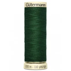 Bobine de Fil pour tout coudre Gutermann 100 m - N°456 vert