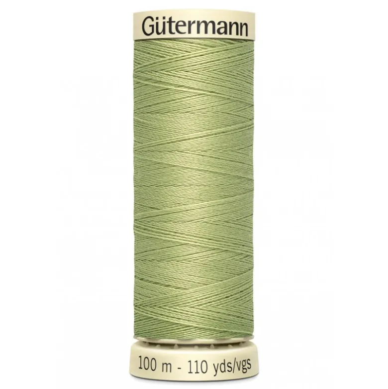 Bobine de Fil pour tout coudre Gutermann 100 m - N°282 vert clair