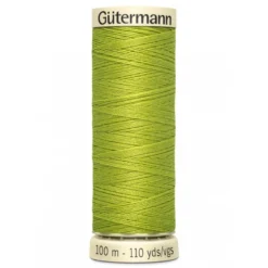 Bobine de Fil pour tout coudre Gutermann 100 m - N°616 vert anis
