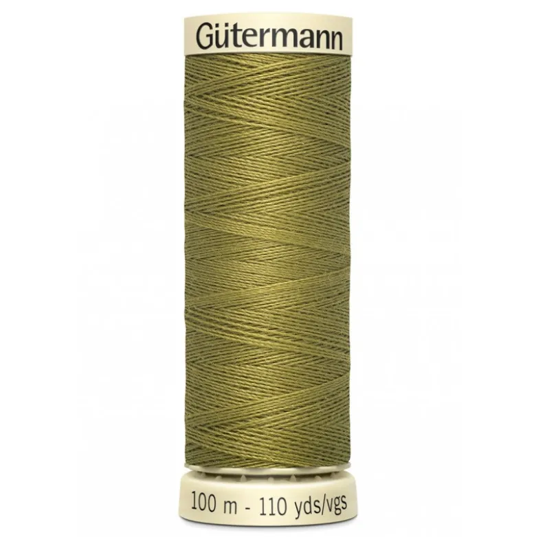 Bobine de Fil pour tout coudre Gutermann 100 m - N°397 vert