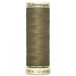 Bobine de Fil pour tout coudre Gutermann 100 m - N°528 marron