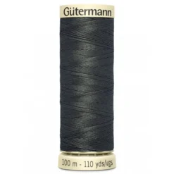 Bobine de Fil pour tout coudre Gutermann 100 m - N°636 gris