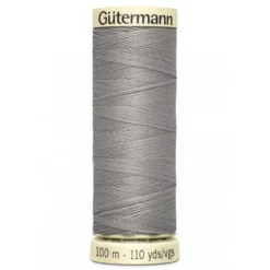 Bobine de Fil pour tout coudre Gutermann 100 m - N°495 gris