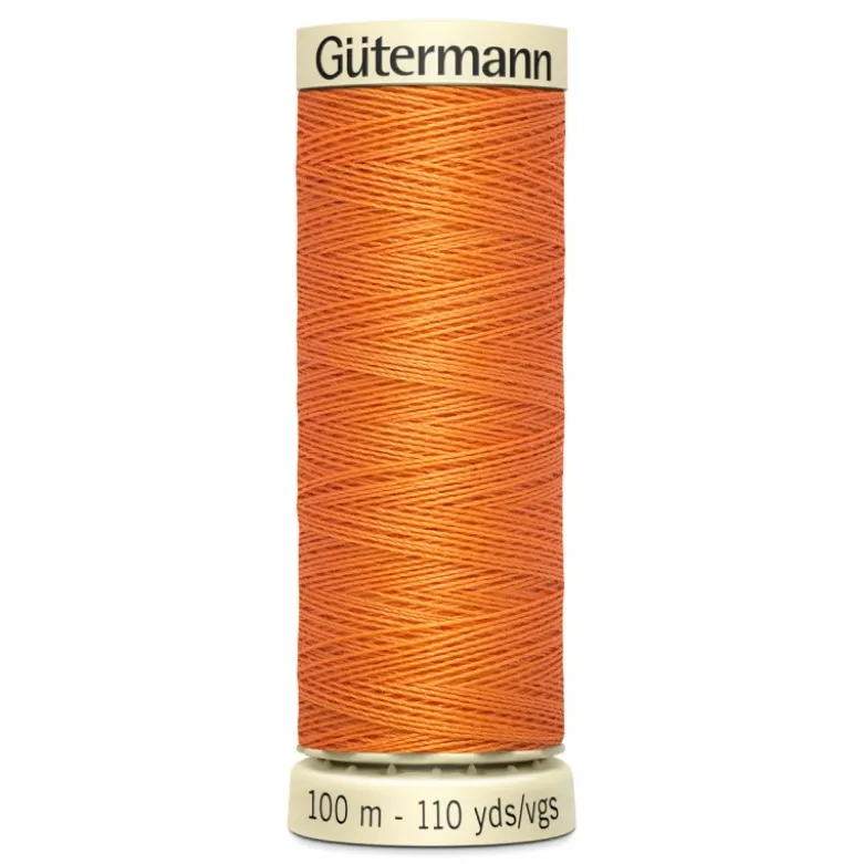 Bobine de Fil pour tout coudre Gutermann 100 m - N°285 orange