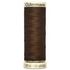 Bobine de Fil pour tout coudre Gutermann 100 m - N°280 marron