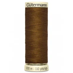 Bobine de Fil pour tout coudre Gutermann 100 m - N°19 marron