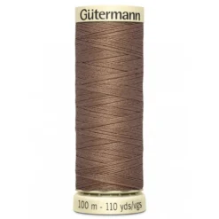 Bobine de Fil pour tout coudre Gutermann 100 m - N°454 marron