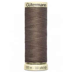 Bobine de Fil pour tout coudre Gutermann 100 m - N°439 marron