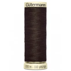 Bobine de Fil pour tout coudre Gutermann 100 m - N°780 marron