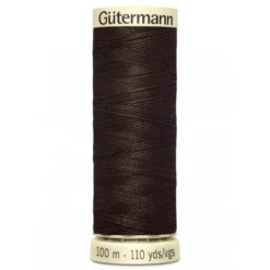 Bobine de Fil pour tout coudre Gutermann 100 m - N°674 marron