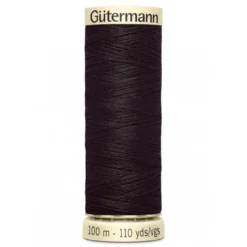 Bobine de Fil pour tout coudre Gutermann 100 m - N°682 marron foncé