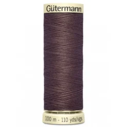 Bobine de Fil pour tout coudre Gutermann 100 m - N°423 chocolat