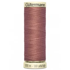 Bobine de Fil pour tout coudre Gutermann 100 m - N°245 vieux rose