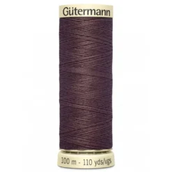 Bobine de Fil pour tout coudre Gutermann 100 m - N°883 marron chaud