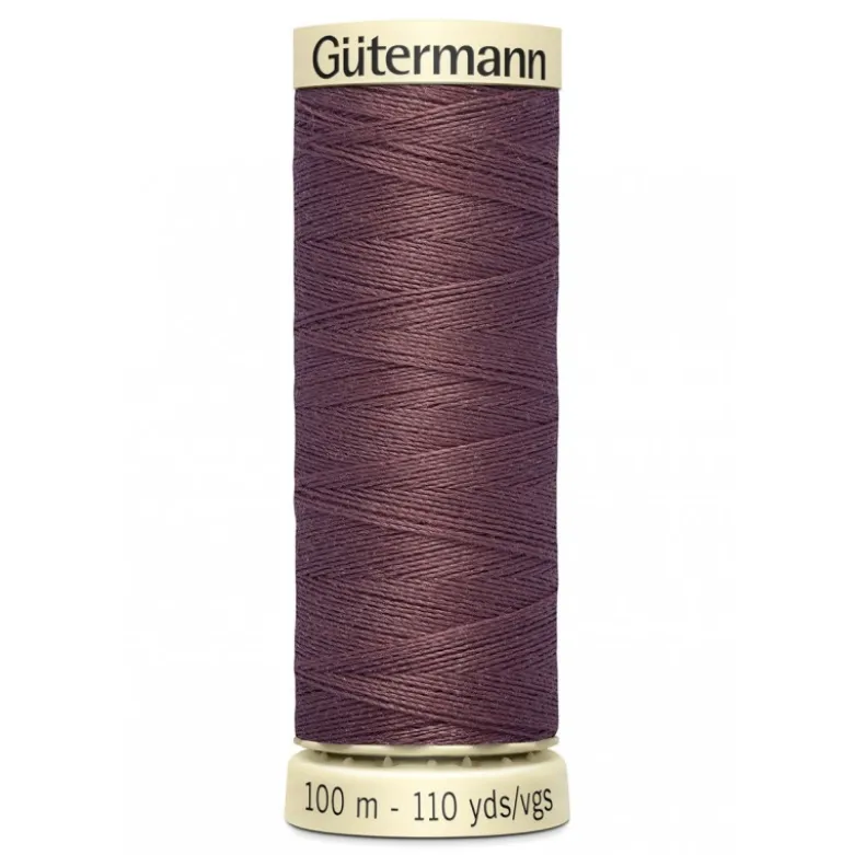 Bobine de Fil pour tout coudre Gutermann 100 m - N°429 mauve
