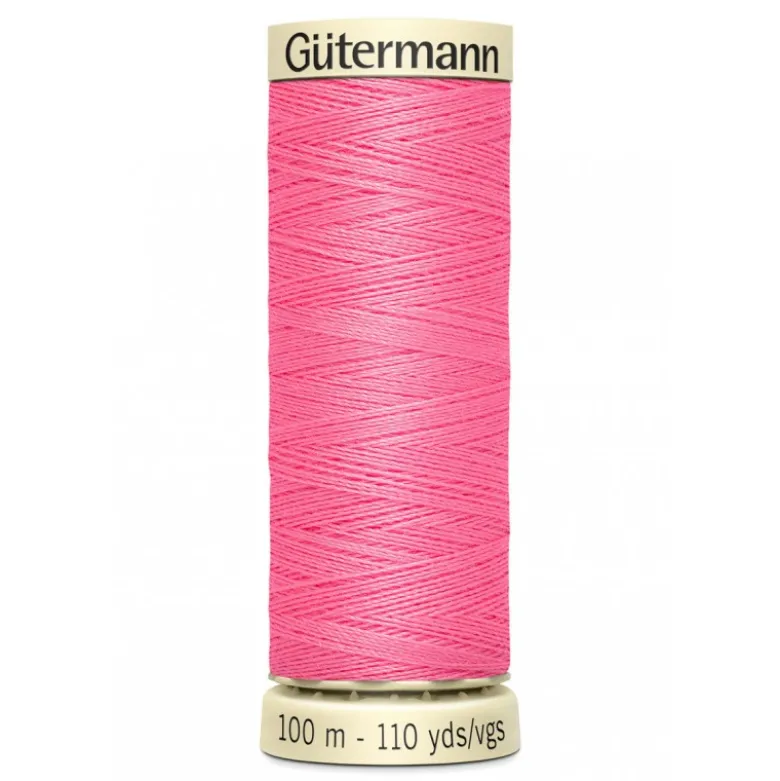 Bobine de Fil pour tout coudre Gutermann 100 m - N°728 rose