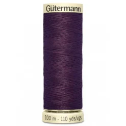 Bobine de Fil pour tout coudre Gutermann 100 m - N°517 violet foncé