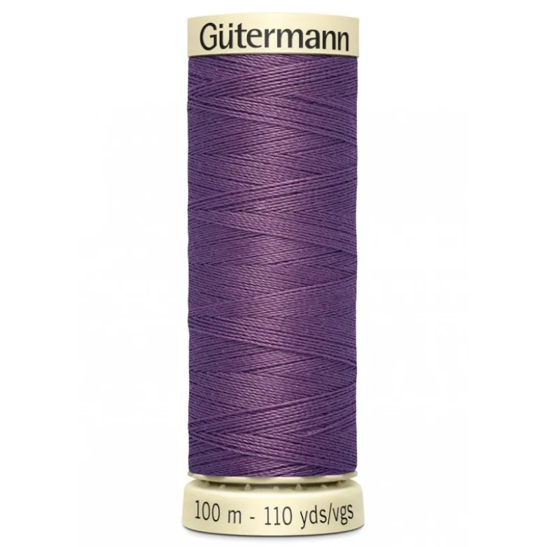 Bobine de Fil pour tout coudre Gutermann 100 m - N°129 violet