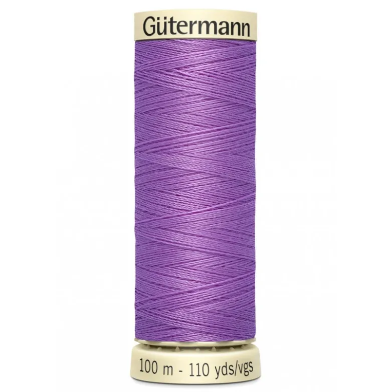 Bobine de Fil pour tout coudre Gutermann 100 m - N°291 violet