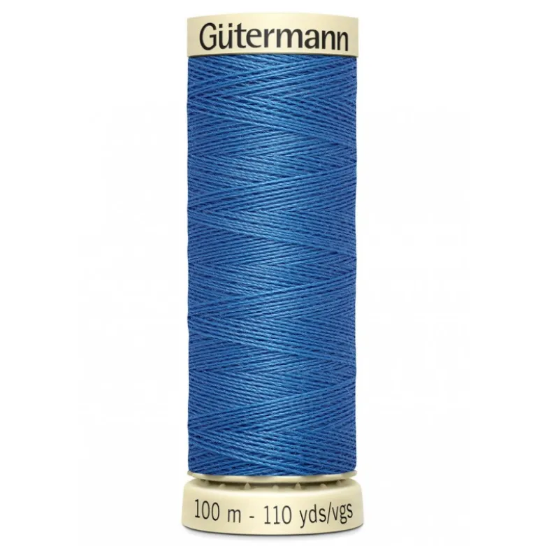 Bobine de Fil pour tout coudre Gutermann 100 m - N°311 bleu