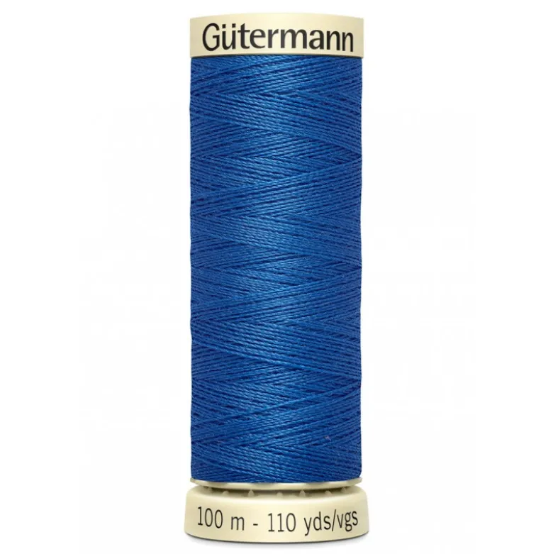 Bobine de Fil pour tout coudre Gutermann 100 m - N°78 bleu