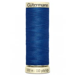 Bobine de Fil pour tout coudre Gutermann 100 m - N°312 bleu
