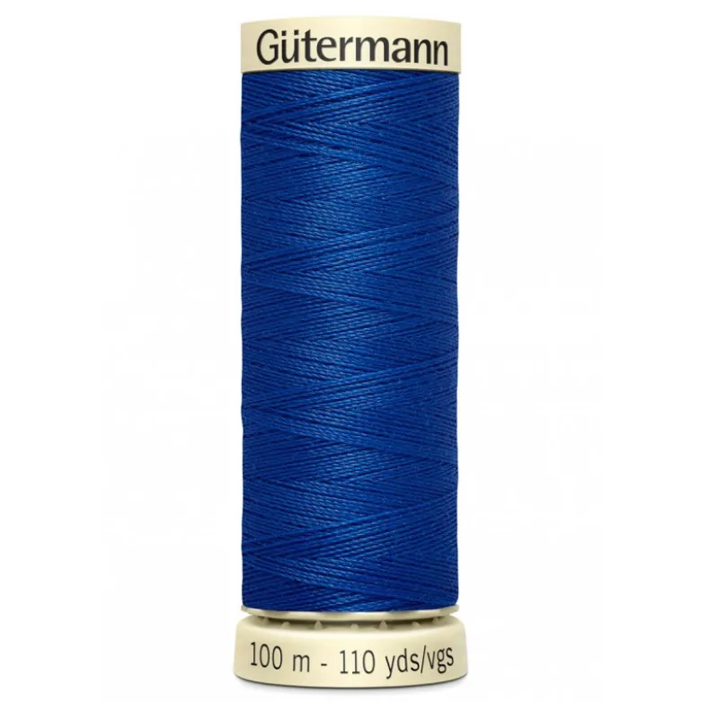 Bobine de Fil pour tout coudre Gutermann 100 m - N°316 bleu