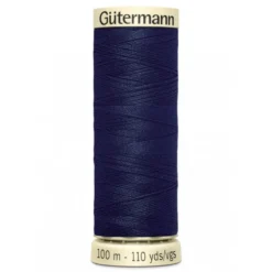 Bobine de Fil pour tout coudre Gutermann 100 m - N°711 bleu