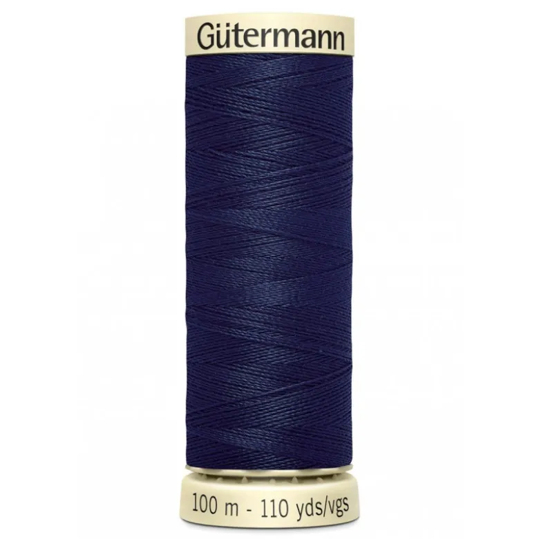 Bobine de Fil pour tout coudre Gutermann 100 m - N°711 bleu