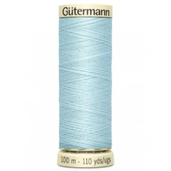 Bobine de Fil pour tout coudre Gutermann 100 m - N°194 bleu ciel