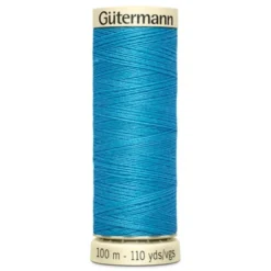 Bobine de Fil pour tout coudre Gutermann 100 m - N°197 bleu