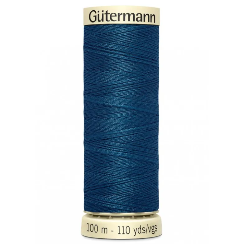 Bobine de Fil pour tout coudre Gutermann 100 m - N°904 bleu