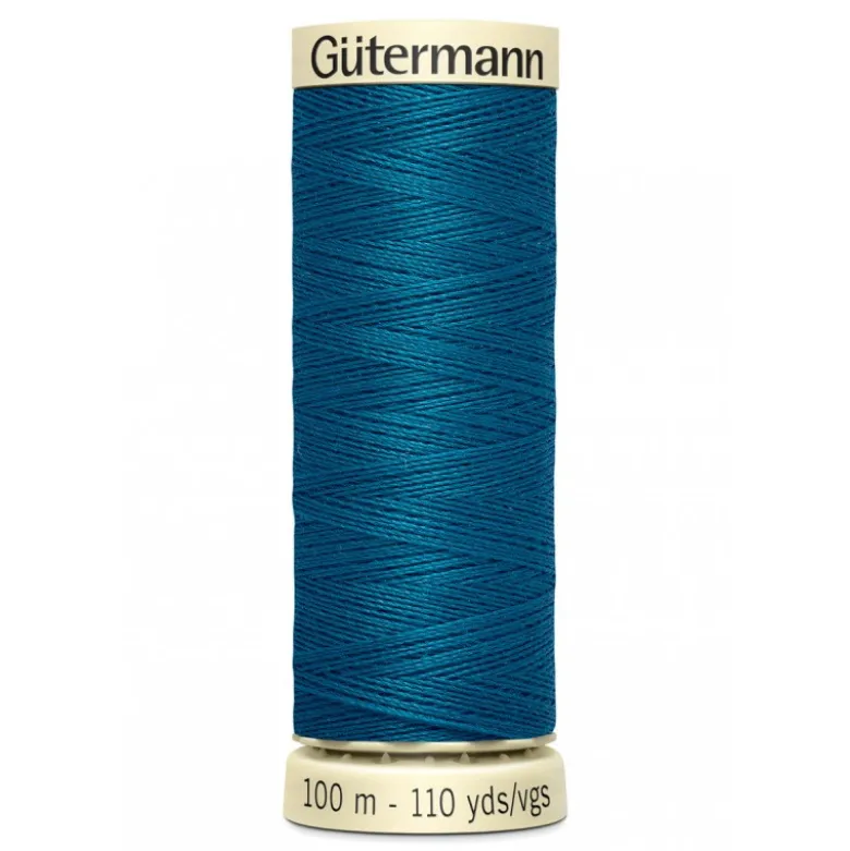 Bobine de Fil pour tout coudre Gutermann 100 m - N°483 bleu